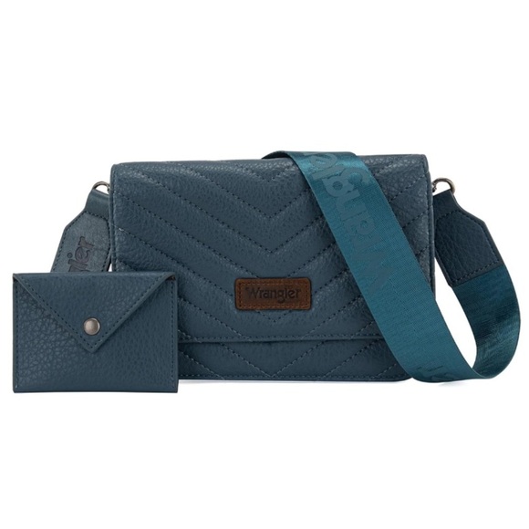 Wrangler Women 2 in 1 Magnetic Wallet/Purses with Crossbody Strap | NEW/NWT! - Picture 1 of 6